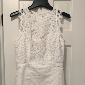 Lilly Pulitzer Size 4 White shift dress